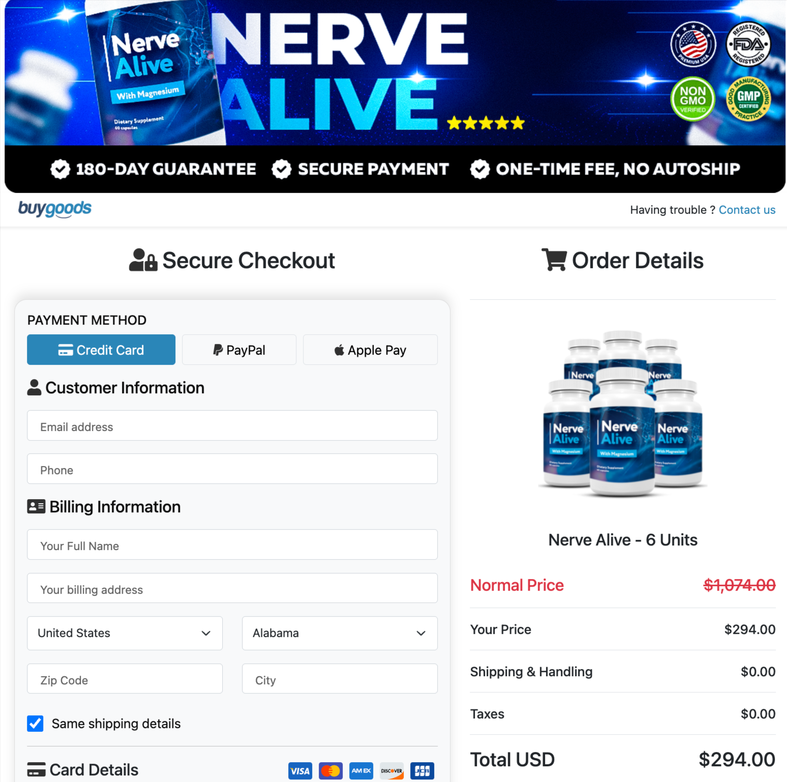 nerve-alive-order-page